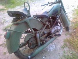 Izh 49-56 motociklas, be dokumentų