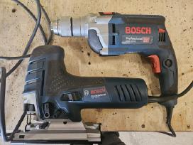 Bosch siaurapjūklis, grąžtas / Bosch лобзик, дрель