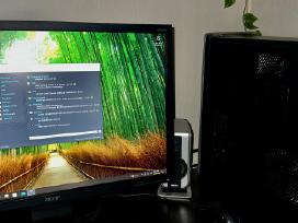 Žaidimų Pc su monitorium i5 Rx 570 16gb RAM