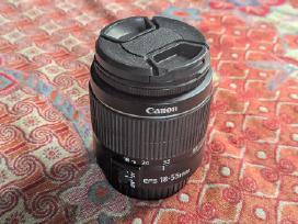 Canon fotoparato objektyvas efs 18-55mm