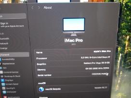 iMac Pro 27 10c Xeon/64/1tb SSD