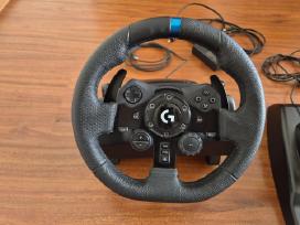 Žaidimų vairas Logitech G923 Ps4/ps5/pc, juoda sp.
