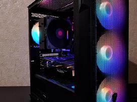 Žaidimu/darbo Pc Ryzen 7 + Rx 6600 8gb 16gb RAM