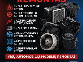Automobilių Šildymo Ir Aušinimo Sistemų Remonta