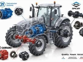Pavarų dėžių ir tiltų dalys Zf,danaspicer,carraro