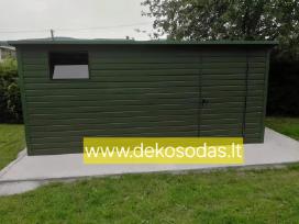 Skardinis sandėliukas 5x2,5 m