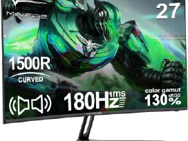 Naujas Lenktas – 27" Gaming Monitorius 180 Hz