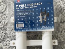 Easterner 2 Pole Rod Rack – Meškerių Laikiklis