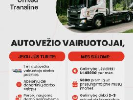 Ieškomi patyrę autovežio vairuotojai