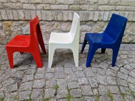 Vintažinės mid century "Valon" vaikiškos kėdutės