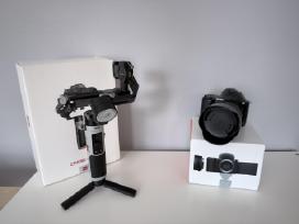 Sony zv-e10 + sigma 16mm 1.4f + Zhiyun Crane M2s