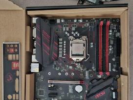 Kompiuterių komponentai Intel i7-9700k + Gpu