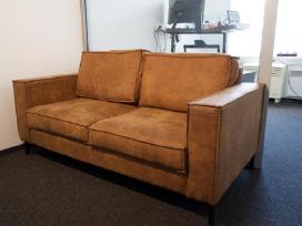 Odinė sofa „Tazzo" 185 cm