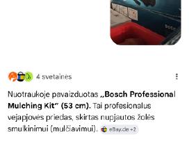 Bosch žoliapjovių priedai