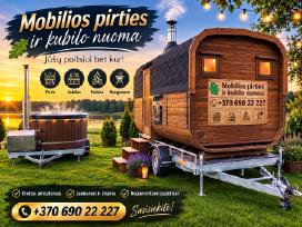 Mobilios pirties ir kubilo nuoma