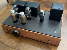 Vientaktis lempinis stereo stiprintuvas