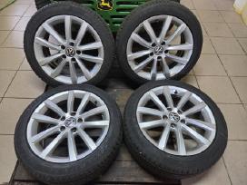 VW Ratlankiai R17 7.5j et47 su padangom 225/45r17