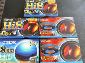 Hi8 / Video8 kasetės – naujos, neišpakuotos