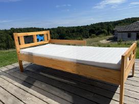 Tikro medžio vaikiška Ikea lova