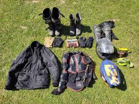 Dėvėta enduro apranga