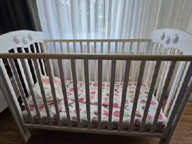 Yappykids lovytė 1200x600mm su čiužiniu