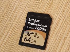 Lexar Professional 2000x 64gb Sd card II U3