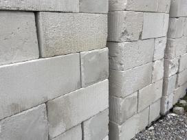 Dujų silikato blokeliai