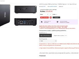 Mazas, tylus Asus kompiutriukas su i7 cpu, 8gb RAM