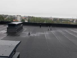 Stogų dengimas prilydoma bitumine danga