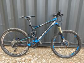 Cube full suspension dviratis pilnos amortizacijos