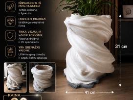 Skulptūrinis vazonas – išskirtinis interjero