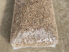 Medžio pjuvenų granules, 6mm. 15 kg, 70 vnt.