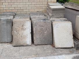Naudotos armuotos betono plytelės
