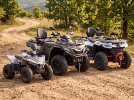 Keturračiai: Goes , Qjmotor , Segway , Linhai , CF