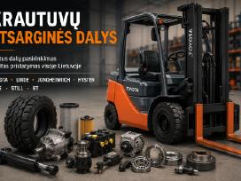 Krautuvų atsarginės dalys – Toyota, Linde ir kt.