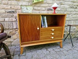 Vintažinė mid century tikmedžio indauja