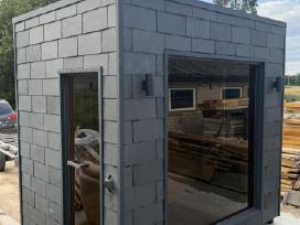 Karkasine sauna, pirtis, medine sauna, moduliniai