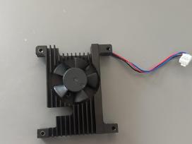 Raspberry Pi 4 aktyvus ventiliatorius.