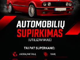 Metalo laužo supirkimas Automobiliu supirkimas