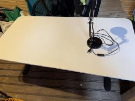 Ikea stalas 160x80 ir stalinė lempa