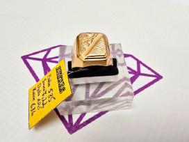 Auksinis žiedas (20.5dydis, 7.22gr). Siunčiame