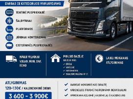 Darbas CE kategorijos vairuotojams Voketijoje