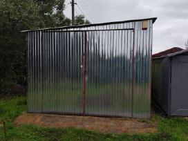 Parduodu aukštą metalinį garažą