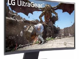 Monitorius LG Ultragear 27", Qhd, 180hz, lenktas