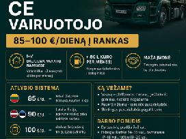 Ieškomas vairuotojas (CE kategorija)