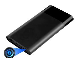 Slapta WiFi Powerbank kamera su naktiniu matymu