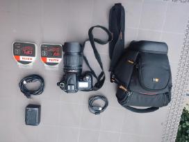 Nikon D90 + Nikkor 18-105mm Vr pilnas komplektas