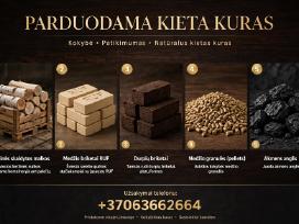Briketai, Granules, Anglys, Durpės, Malkos