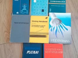 Daug techninių knygų,plienai,vėdinimas, vandenruos