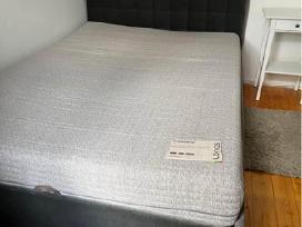 Miegamojo lova 140 cm Lonas